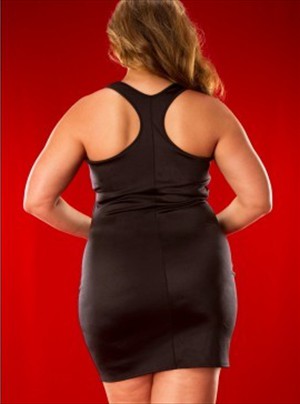 Plus Size Supportive Racer Dress 2
