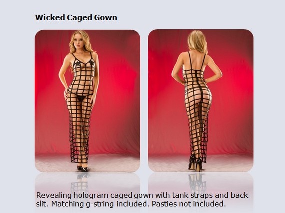 Wicked Caged Gown