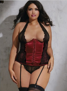 Plus Size Red Lingerie